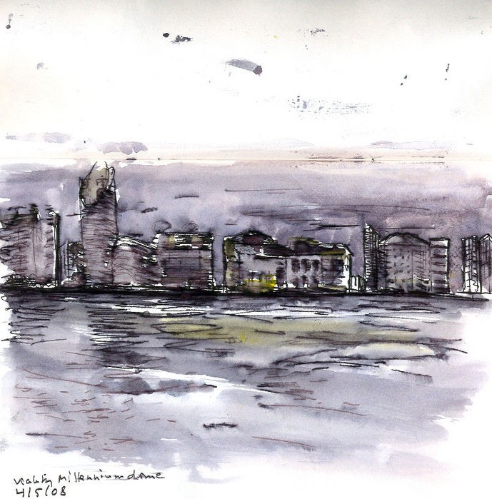 Random work from LOUKIE HOOS | 1995-2009travelsketches | London Thames