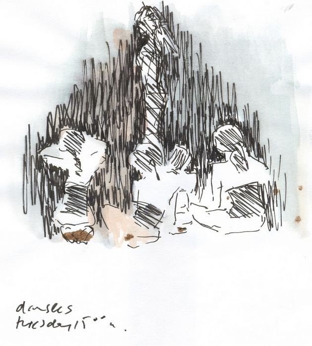 Random work from LOUKIE HOOS | 1995-2009travelsketches | Bali
